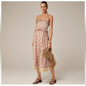 J Crew Dress XXSP Ravenna Brown